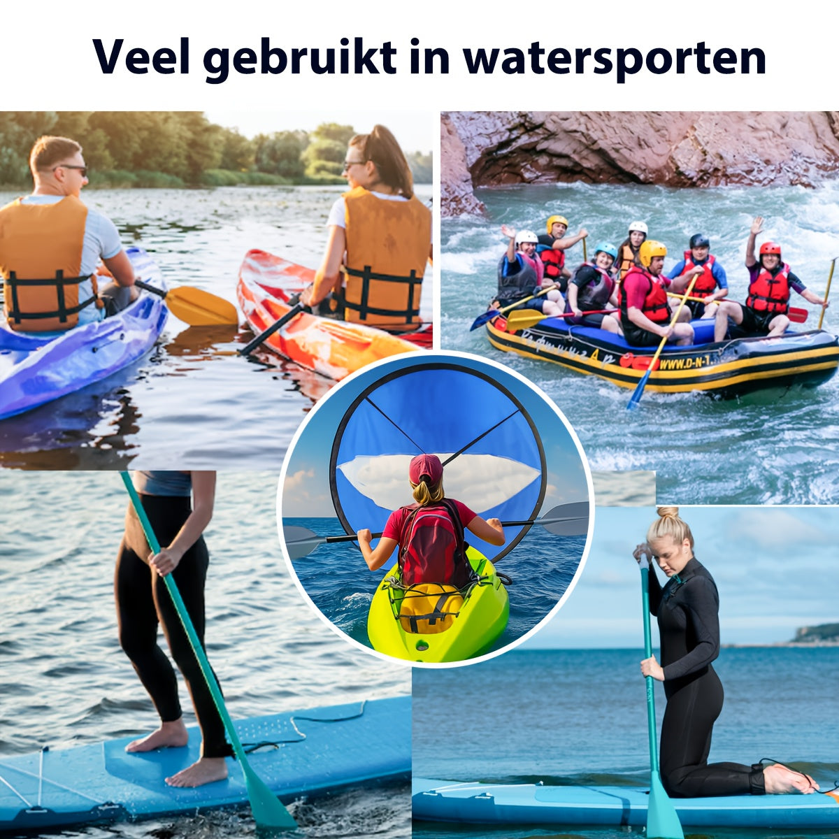 Foldable Kayak Sail by AquaBoost | Effortless Paddling Speed Enhancement 3