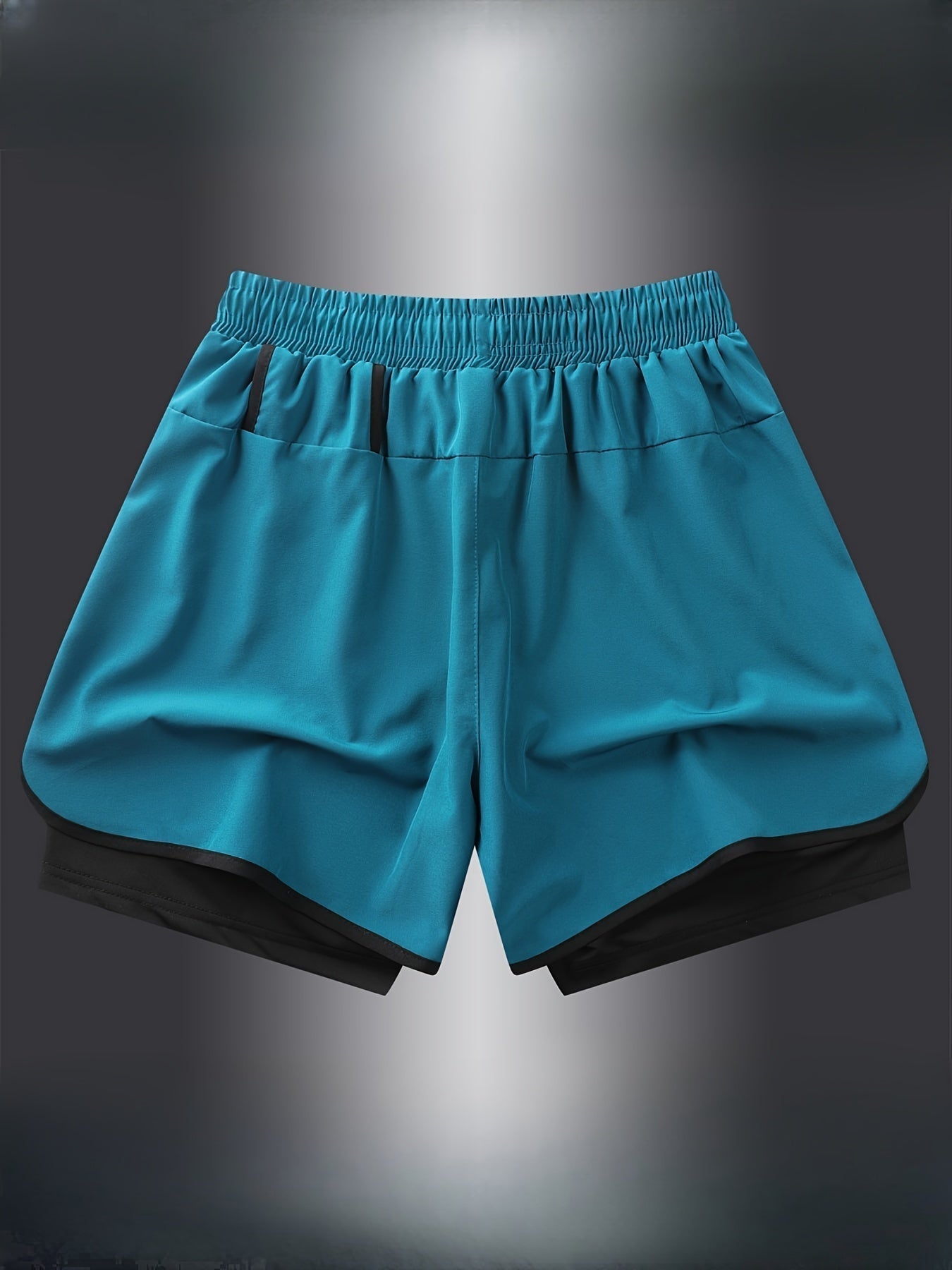 Geometric Athletic Shorts for Women | Breathable Gym & Running Wear 6