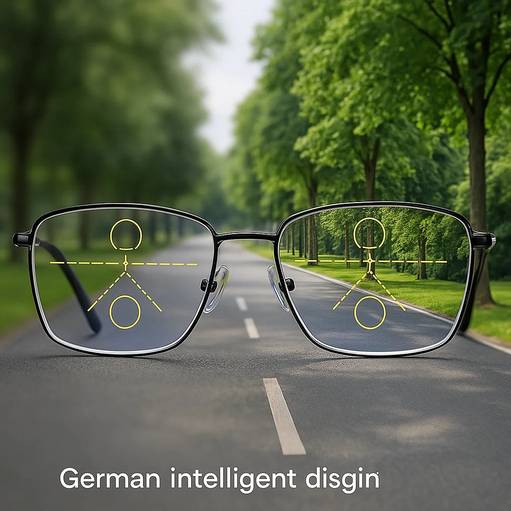 German Multifocal Progressive Glasses for All-Day Clarity and Comfort 1