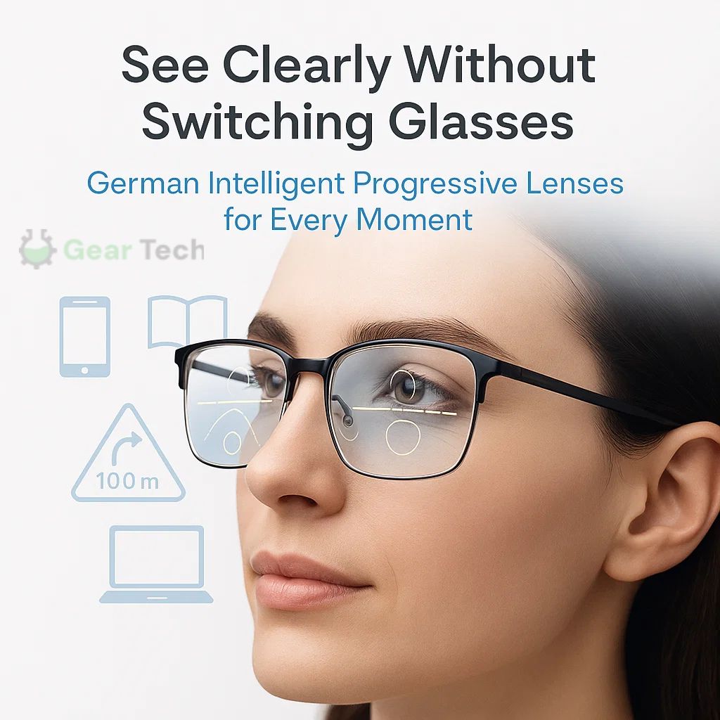 German Multifocal Progressive Glasses for All-Day Clarity and Comfort 8