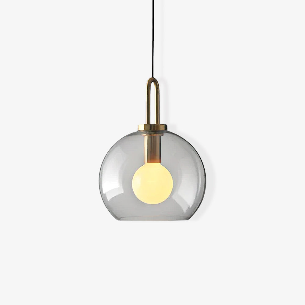 Glass Pendant Light Fixture | Adjustable Kitchen Pendant Lighting | Modern Hanging Lights | Minimalist Pendant Lamp | Indoor Lighting - Zardee 2