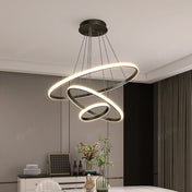 Modern Ceiling Light Fixture | Adjustable LED Ceiling Lights | Stylish Ring Lamp | Dimmable Light Fixture | Minimalist Home Lighting - Zardee-2