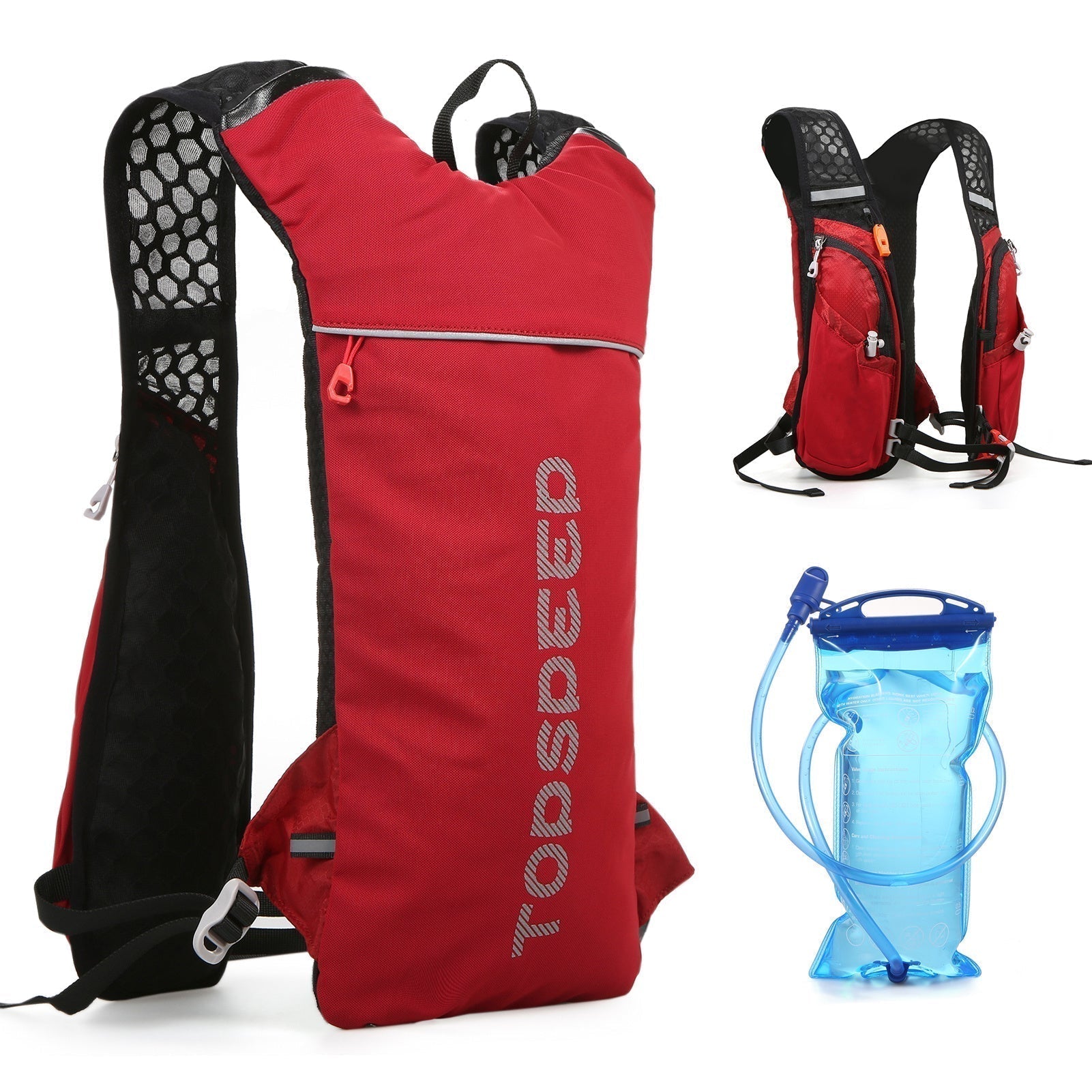 HydroPack | Lightweight Hiking Backpack with 2L Water Bladder for Outdoor Hydration 1
