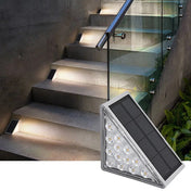 Solar Outdoor Stair Lights | Eco-Friendly Solar Garden Lights | Automatic Dusk to Dawn Lighting | Weather-Resistant Step Fixtures | Modern Outside Lights - Zardee 1