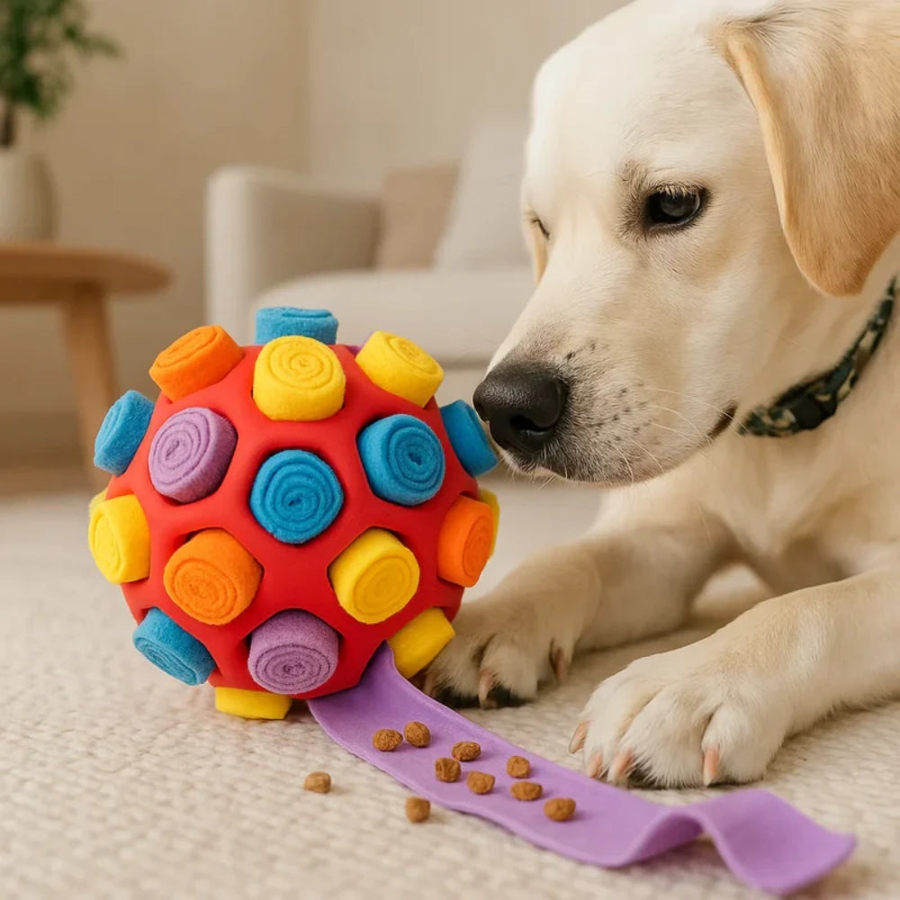 Interactive Snuffelball Dog Toy | Engaging Activity for All Dog Sizes 1