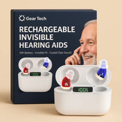 Invisible Rechargeable Hearing Aids | Clear Sound and Comfortable Fit 0