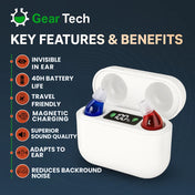 Invisible Rechargeable Hearing Aids | Clear Sound and Comfortable Fit 1