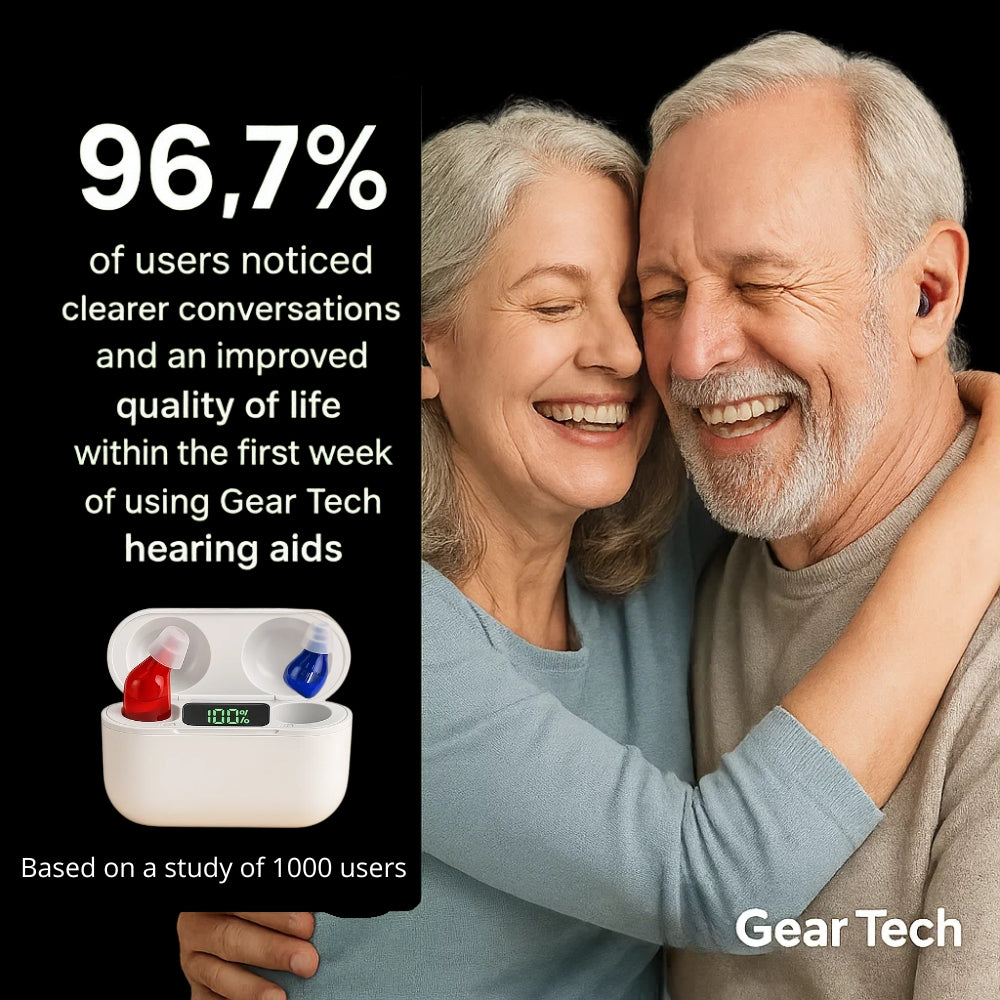 Invisible Rechargeable Hearing Aids | Clear Sound and Comfortable Fit 7