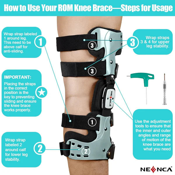 Knee Support Brace for Osteoarthritis Relief | Medial & Lateral Pain Management 4