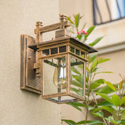 Modern Outdoor Wall Lamp | Waterproof Outdoor Wall Lights | Adjustable Light Fixture | Stylish Garden Lighting | Durable Metal Design - Zardee-4