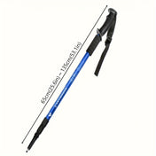 Lightweight Adjustable Aluminum Hiking Poles with Shock Absorption for Enhanced Stability 4