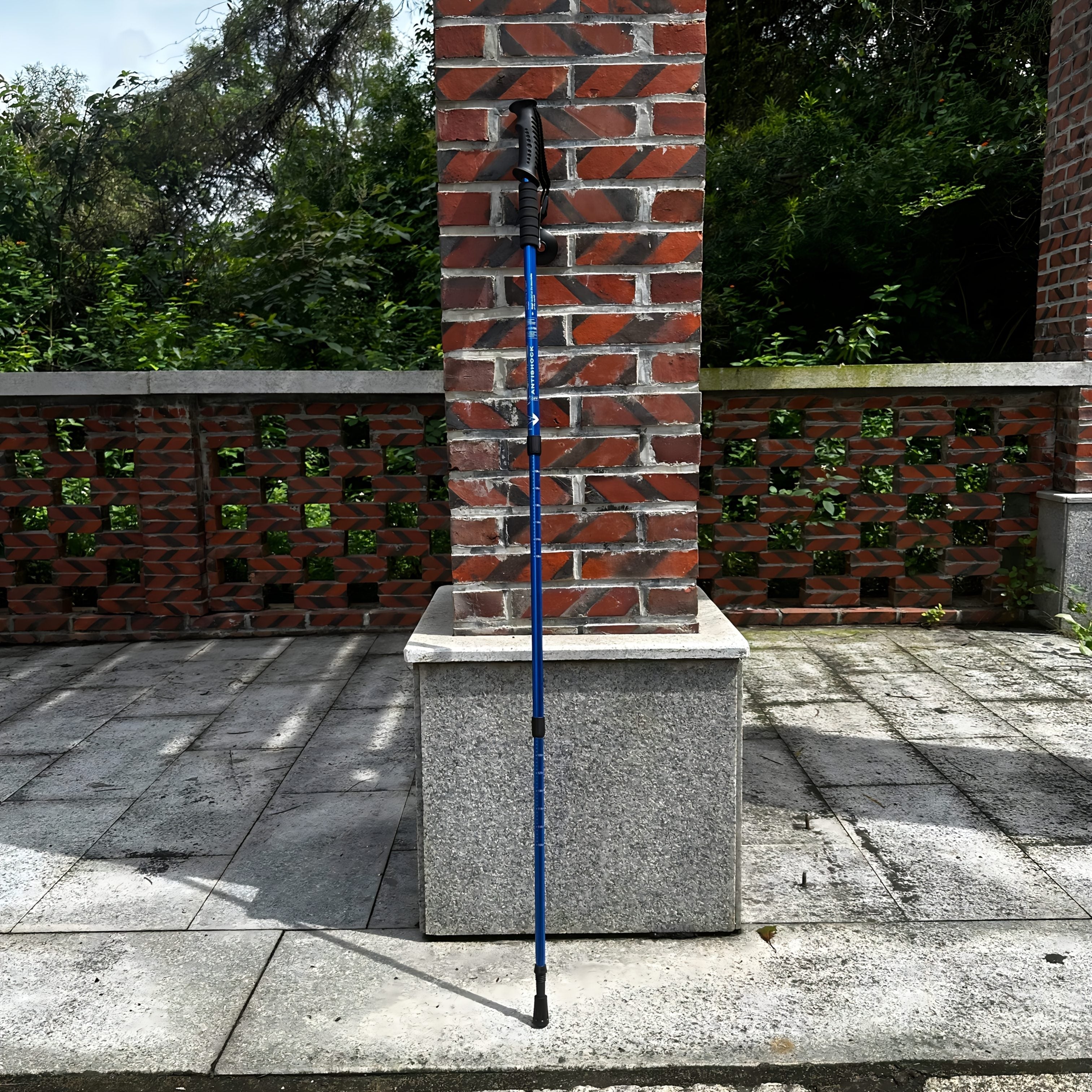 Lightweight Adjustable Aluminum Hiking Poles with Shock Absorption for Enhanced Stability 8