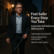 Lightweight Walking Stick for Self-Defense | Compact Design with Anti-Slip Grip for Urban and Hiking Safety 2