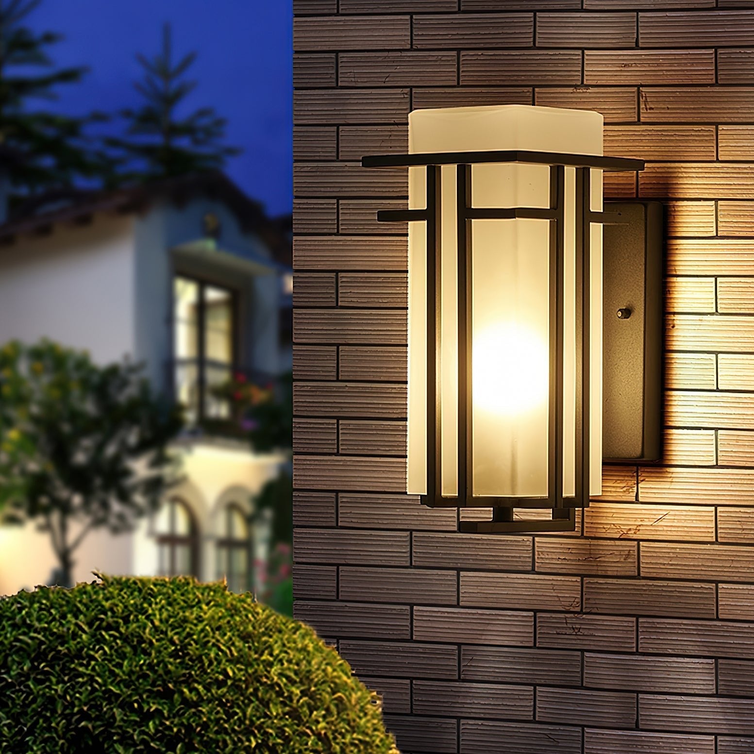 Outdoor Wall Lamp Waterproof | Black Outdoor Lights | Vintage Exterior Wall Sconce | Durable Outdoor Wall Lantern | LED Iron Light Fixture - Zardee-2