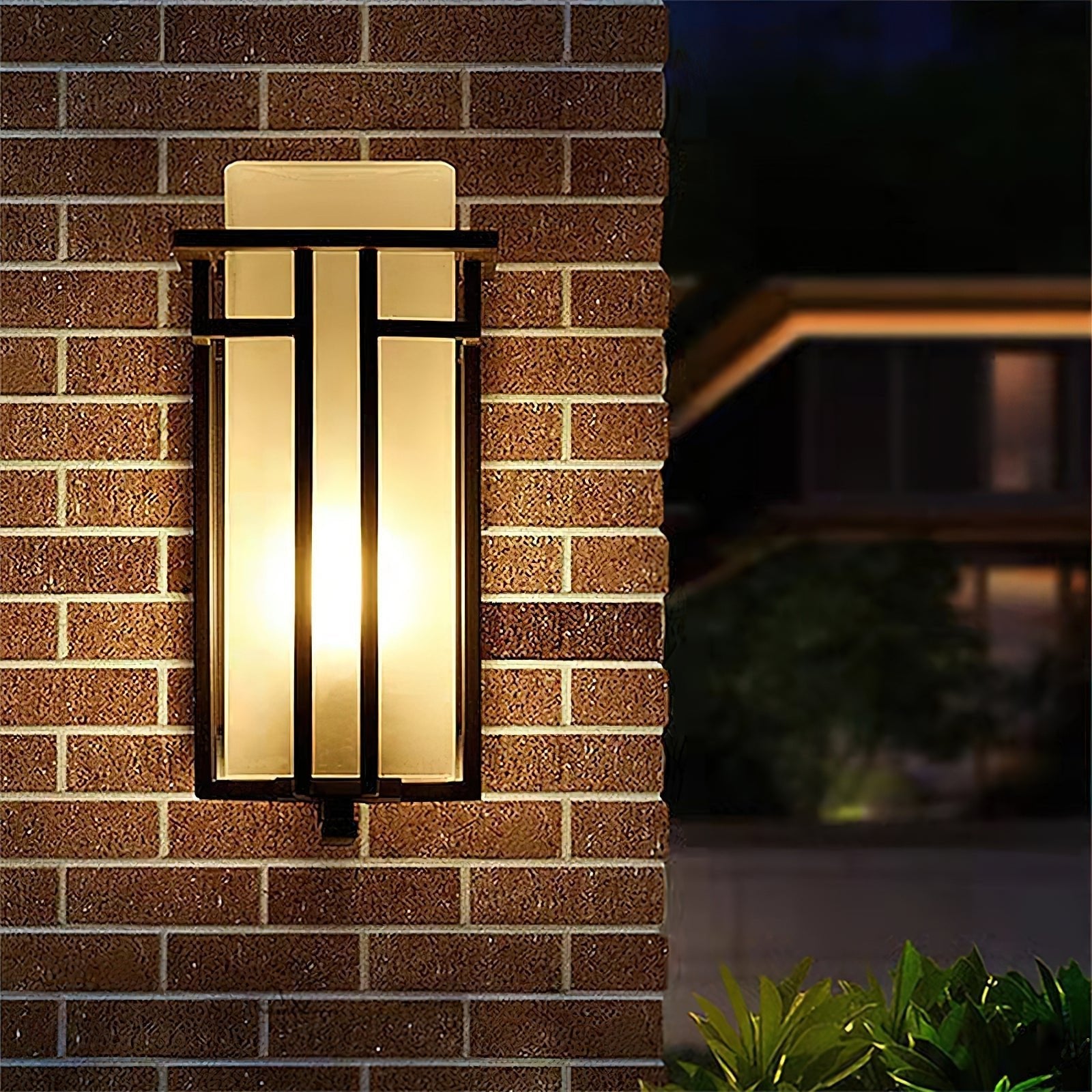Outdoor Wall Lamp Waterproof | Black Outdoor Lights | Vintage Exterior Wall Sconce | Durable Outdoor Wall Lantern | LED Iron Light Fixture - Zardee-3