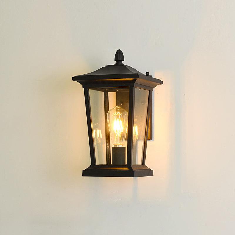 Outdoor Wall Lamp Vintage Birdcage | Waterproof Exterior Wall Lights | Stylish Outdoor Wall Lantern | Durable Black Outdoor Lights | Elegant Garden Lighting - Zardee-1
