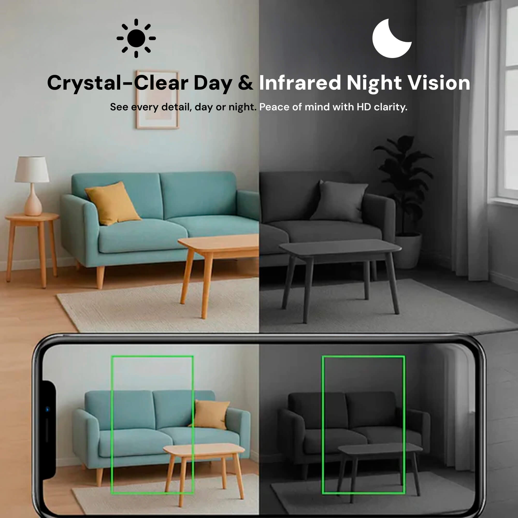 Mini Wireless Spy Camera with Audio for Discreet Home Monitoring 2