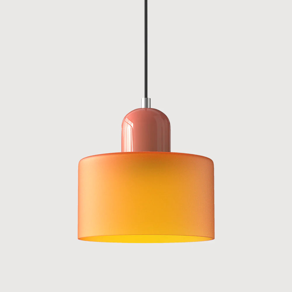 Modern Cylinder Chandelier | Minimalist Pendant Light | Dimmable Chandelier Light | Contemporary Ceiling Fixture | Elegant Home Lighting - Zardee 0