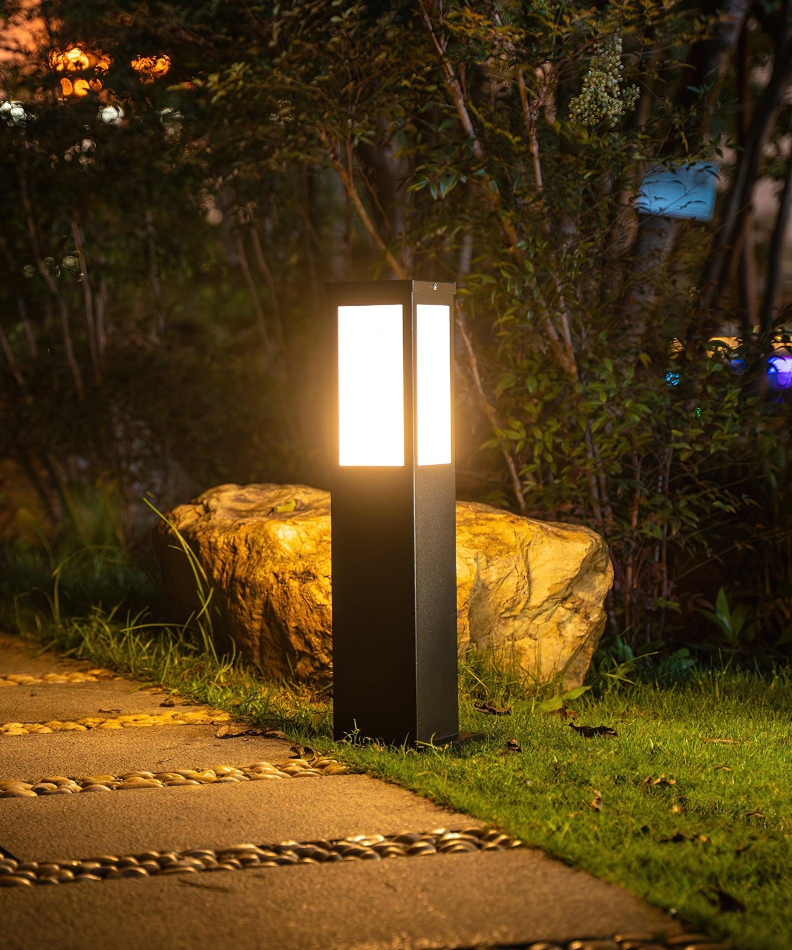 LED Outdoor Heat Lamp | Modern Outdoor Light Fixtures | Energy-Efficient Garden Lights | Weather-Resistant Patio Wall Lights | Dimmable Outside Lights - Zardee 4