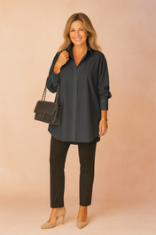 Monaco | Women's Oversized Blouse for Modern Elegance and Versatile Style 1