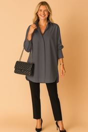 Monaco | Women's Oversized Blouse for Modern Elegance and Versatile Style 2