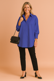 Monaco | Women's Oversized Blouse for Modern Elegance and Versatile Style 3