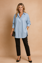 Monaco | Women's Oversized Blouse for Modern Elegance and Versatile Style 4