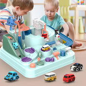 Montessori Magnetic Car Track Adventure Set for Creative Play and Skill Development 0