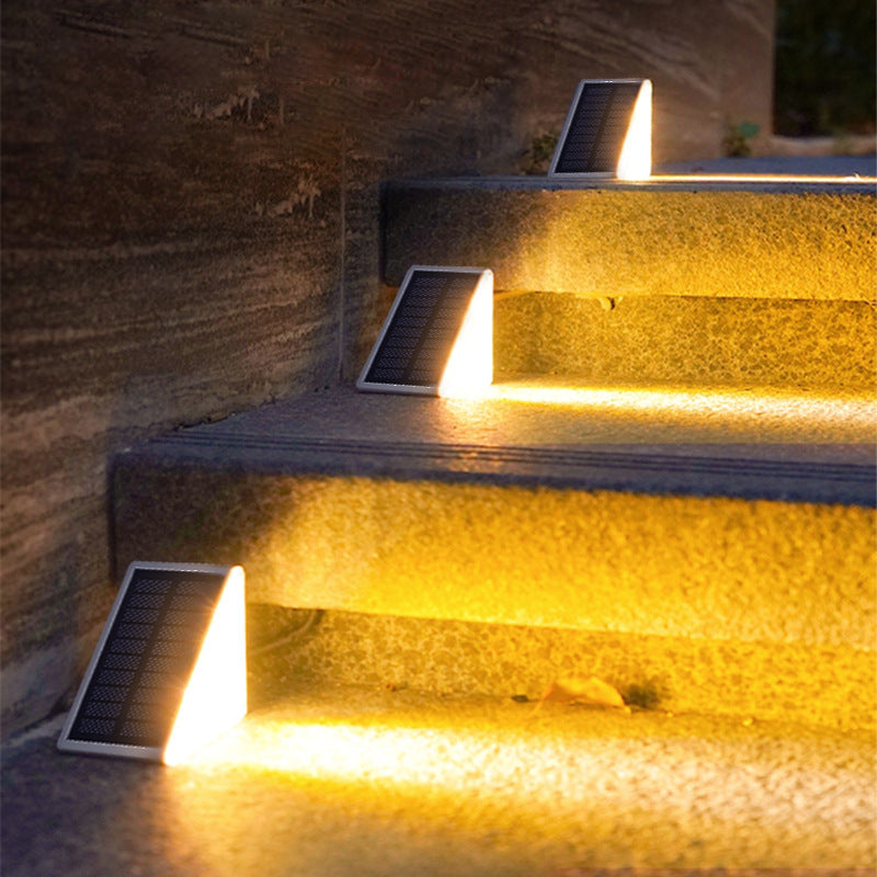 Solar Outdoor Stair Lights | Eco-Friendly Solar Garden Lights | Automatic Dusk to Dawn Lighting | Weather-Resistant Step Fixtures | Modern Outside Lights - Zardee 3