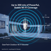 Outdoor WiFi Booster | Extend Internet Range for Garden Office and Outdoor Spaces 5