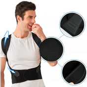 Posture Corrector Back Brace for Neck and Back Pain Relief and Support 3