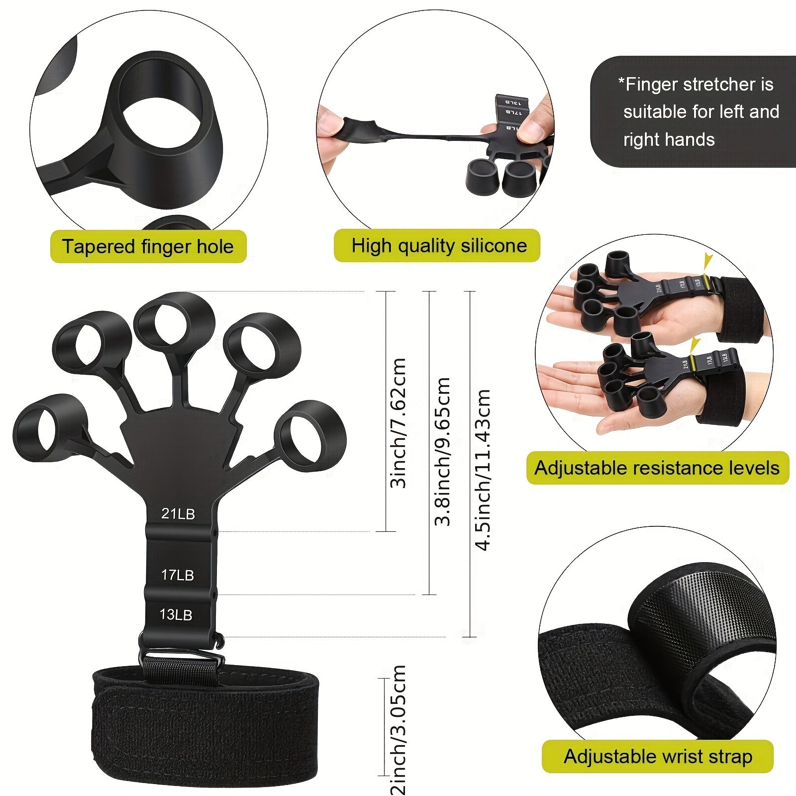 PowerGrip 5-in-1 Hand Training Set for Enhanced Grip Strength and Flexibility 3