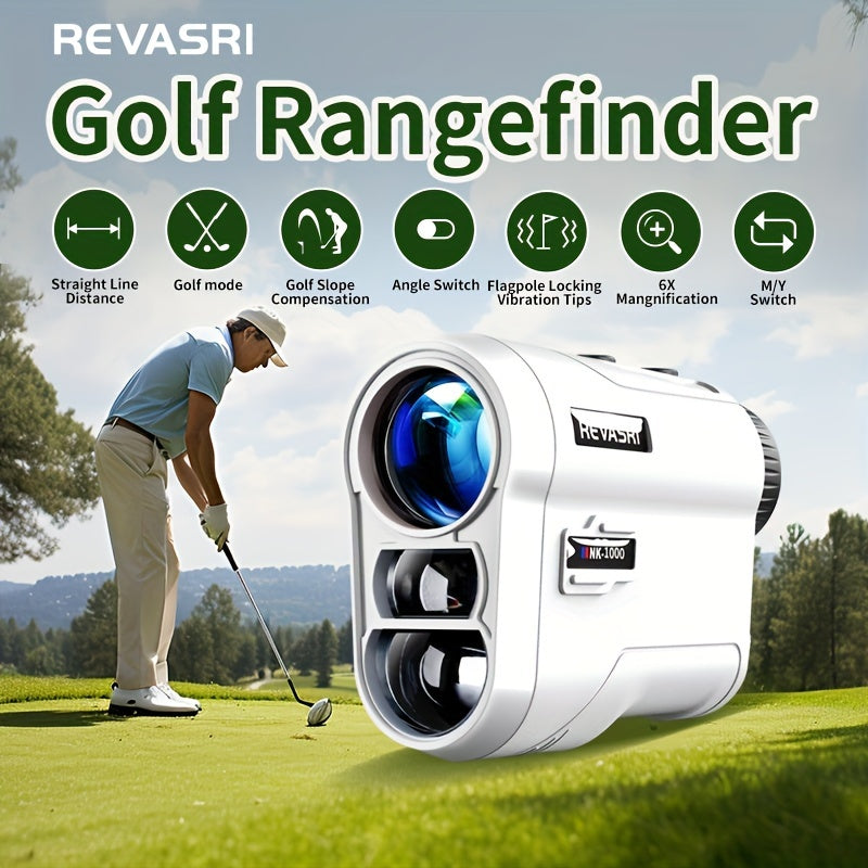 Precision Golf Laser Rangefinder with Tilt Compensation and Vibration Feedback 1