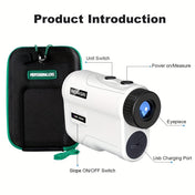 Precision Golf Laser Rangefinder with Tilt Compensation and Vibration Feedback 2