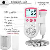 Pregnancy Heartbeat Monitor | Easy Home Fetal Heart Rate Detector with LCD Display 6