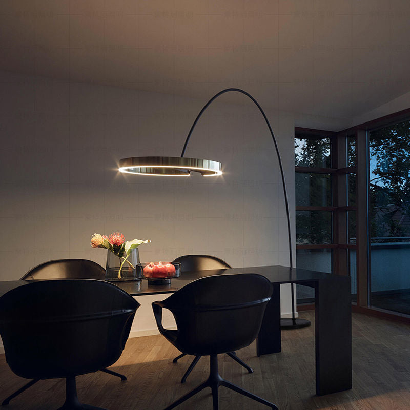 Modern Floor Lamp | Floor Lamps for Living Room | Standing Lamp for Bedroom | Elegant LED Light Fixture | Contemporary Lighting - Zardee-3