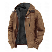 Rafael | Elegant Men's Jacket with Hood for Autumn Comfort 0