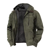 Rafael | Elegant Men's Jacket with Hood for Autumn Comfort 1