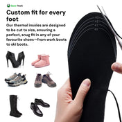 Rechargeable Thermal Insoles | Warm & Comfortable Footwear for Winter Activities 3