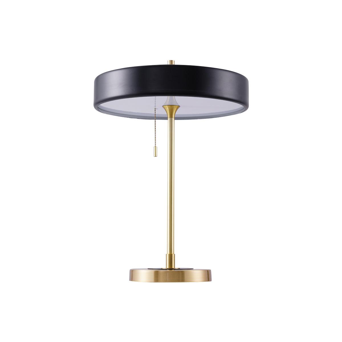 Mid-Century Table Lamp | Elegant Desk Lamp | Stylish Bedside Light | Modern Table Lamps for Living Room | Handcrafted Lighting Fixture - Zardee 1