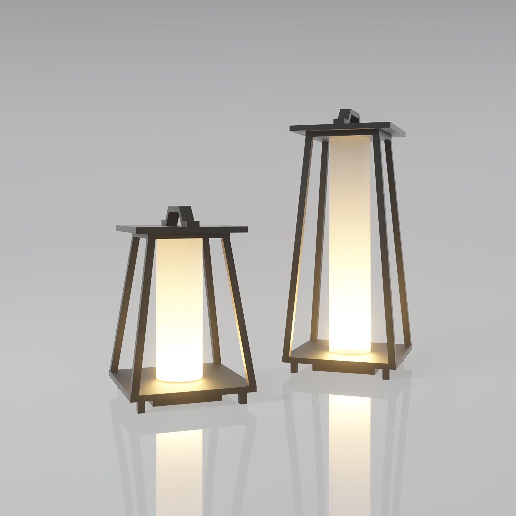 Portable Outdoor LED Light | Waterproof Garden Lamp | Energy Efficient Outside Lights | Stainless Steel Lantern | Versatile Patio Fixture - Zardee-2