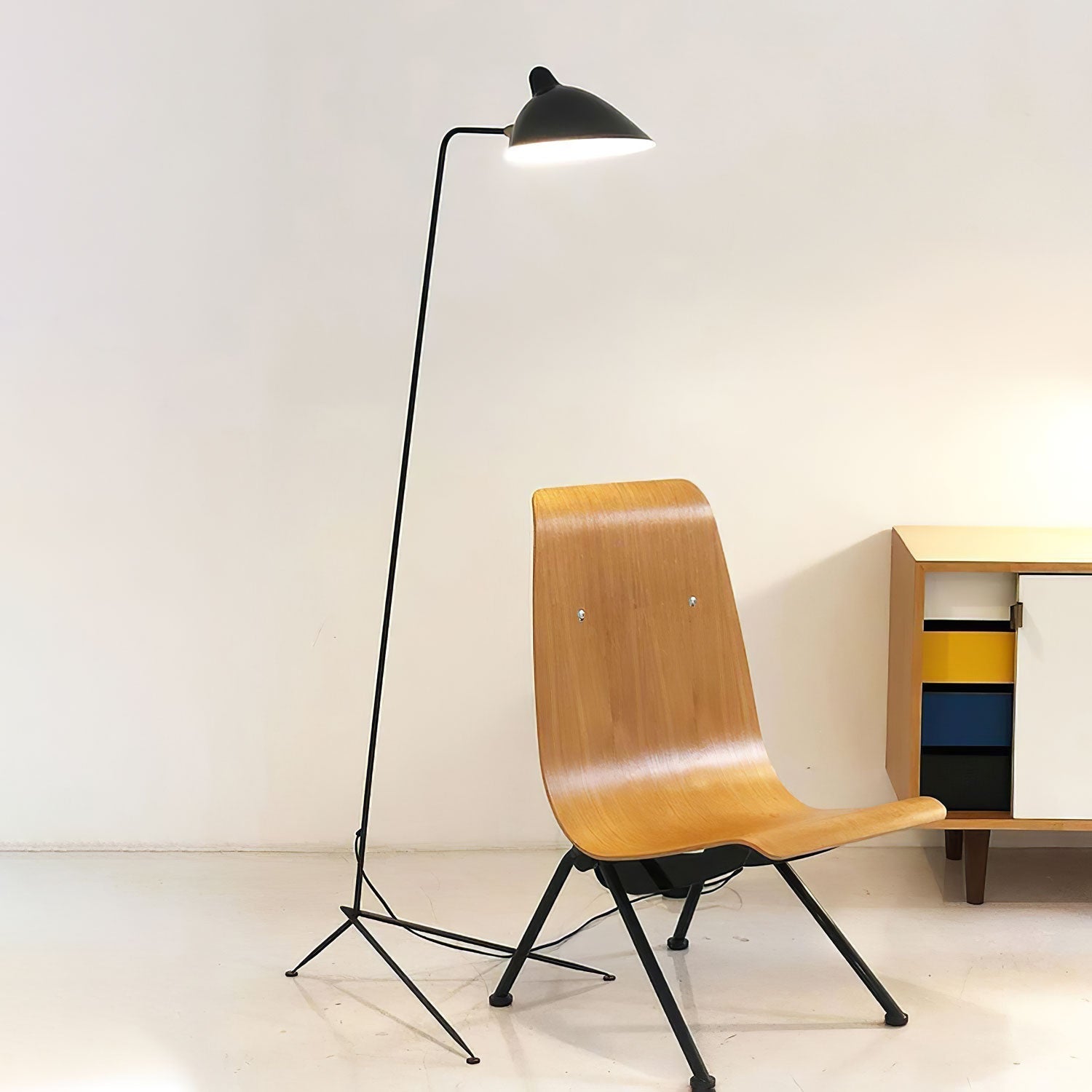 Modern Floor Lamp | Adjustable Standing Lamp | Sculptural Floor Fixture | Floor Lamps for Living Room | LED Light for Home - Zardee-1