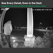 Smart Wireless Video Doorbell Camera with HD 1080p | No Monthly Fees 2