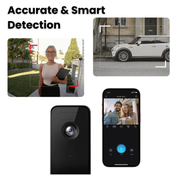 Smart Wireless Video Doorbell Camera with HD 1080p | No Monthly Fees 6