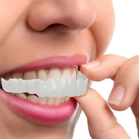 Snap-On Veneers Set for a Perfect Smile - Upper and Lower Medical-Grade Silicone 7