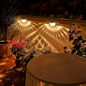 Solar Garden Lights Outdoor | Solar Powered Outdoor Lights | LED Wall-Mount Light | Auto Sensor Garden Lights | Solar Fence Lights - Zardee-4