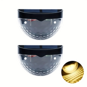 Solar Garden Lights Outdoor | Solar Powered Outdoor Lights | LED Wall-Mount Light | Auto Sensor Garden Lights | Solar Fence Lights - Zardee-1