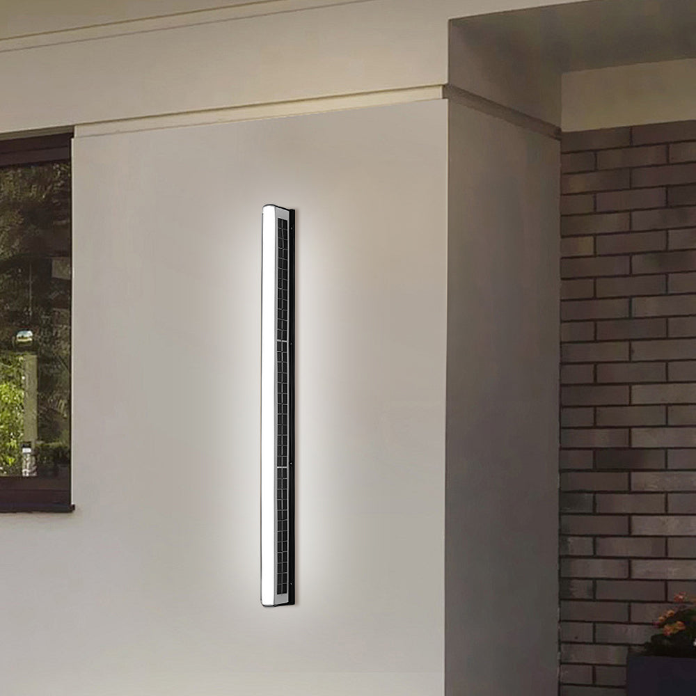 Solar Wall Lights Outdoor | Waterproof Garden Wall Light | Energy-Saving Exterior Wall Lights | Automatic LED Light Fixture | Durable Outdoor Lighting - Zardee 2