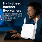 UltraXtend 5G WiFi Extender | Dual-Band Signal Booster for Home and Garden Coverage 4