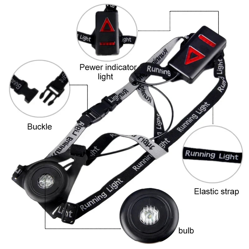 Vastfire Night Safety Light | USB Rechargeable Visibility for Runners and Walkers 4